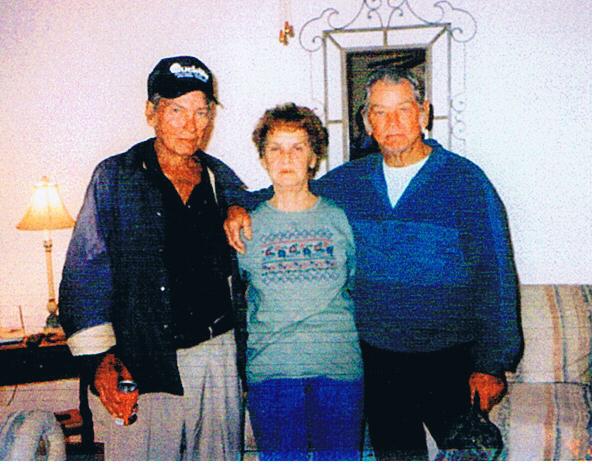 Otis, sister Grace and Brother Jimmy Left to Right